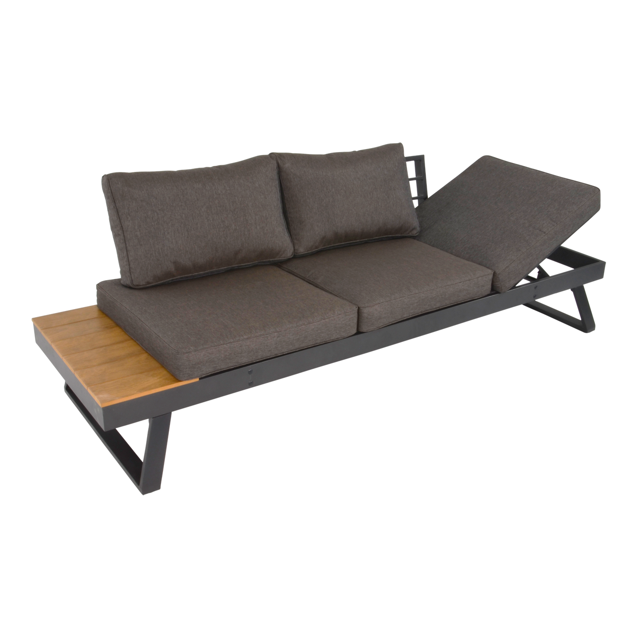Lesli Living Loungebank Multifunktionsbank mit verstellbares Kopfteil Arezzo