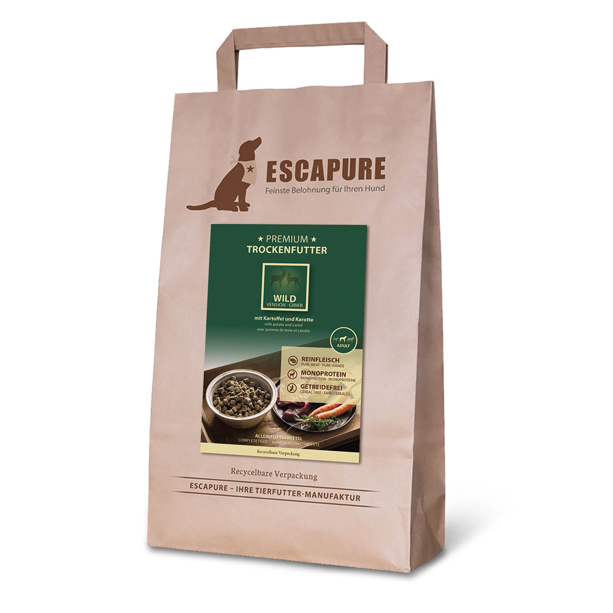ESCAPURE Wild Premium Trockenfutter günstig kaufen bei ZooRoyal