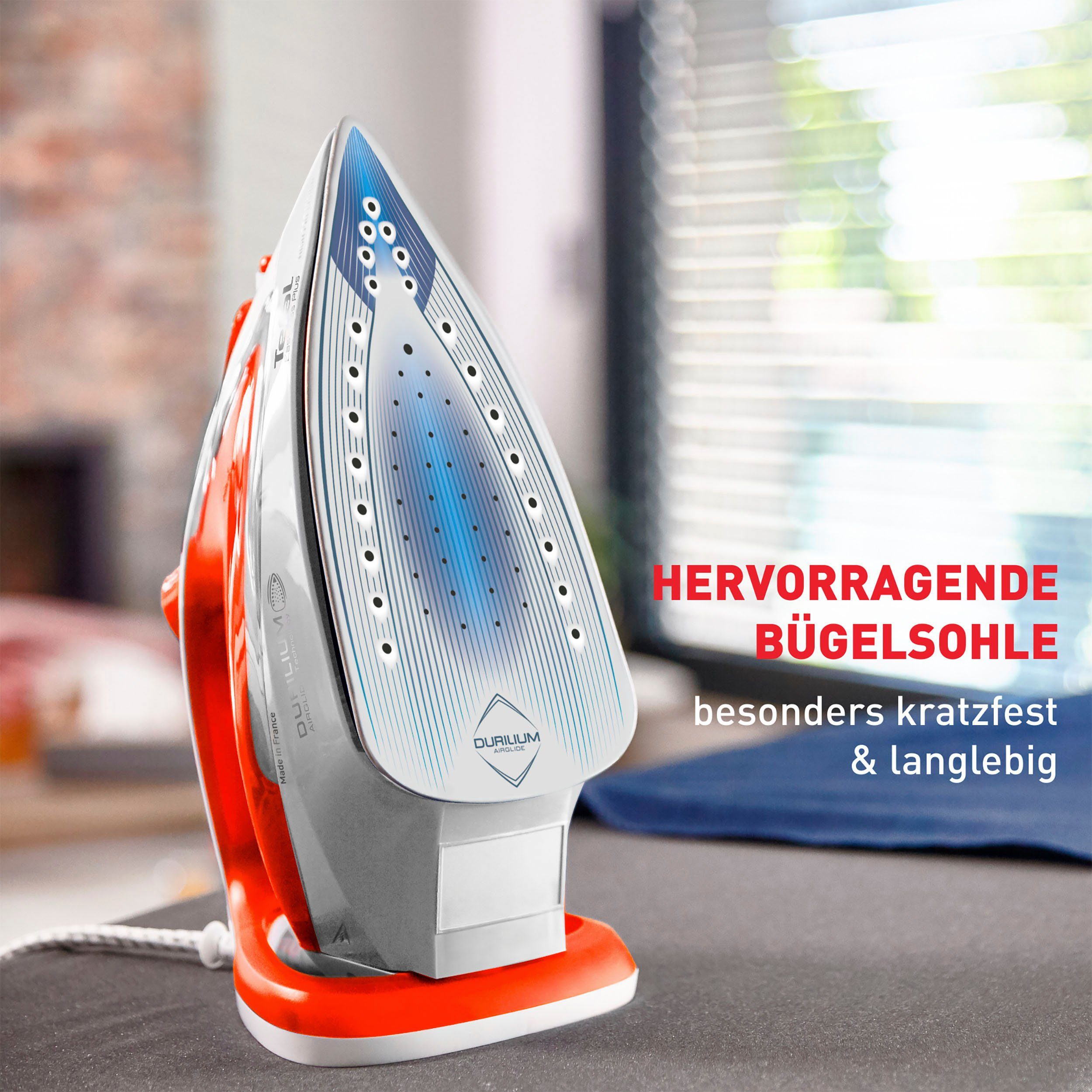 Tefal Dampfbügeleisen Tefal FV5738 Easygliss Plus, 2800 W