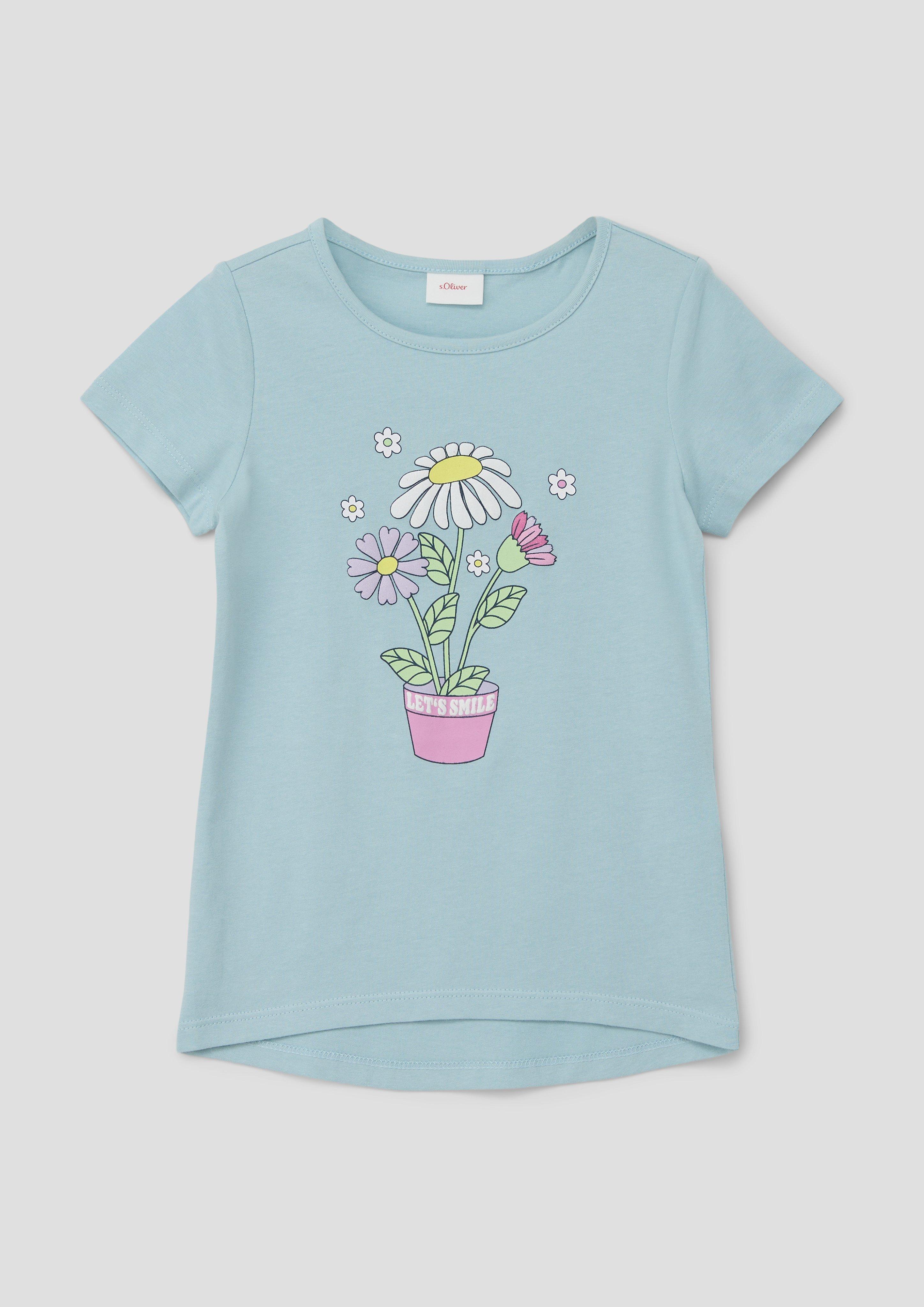 T-Shirt mit Frontprint  2142050-6103