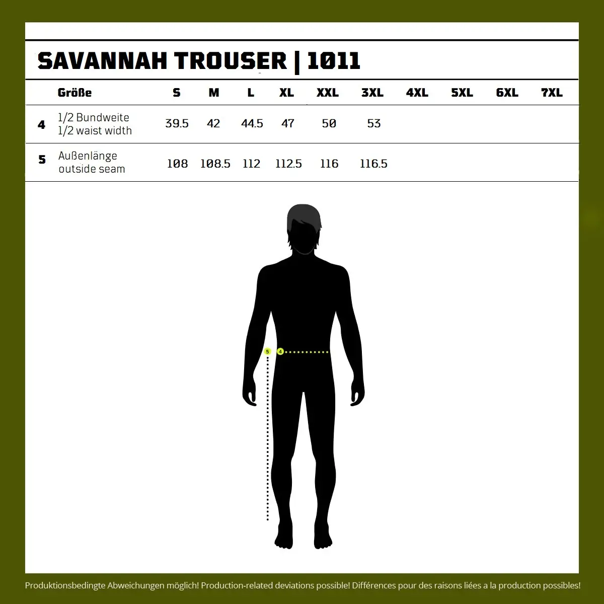BRANDIT Savannah Trouser schwarz