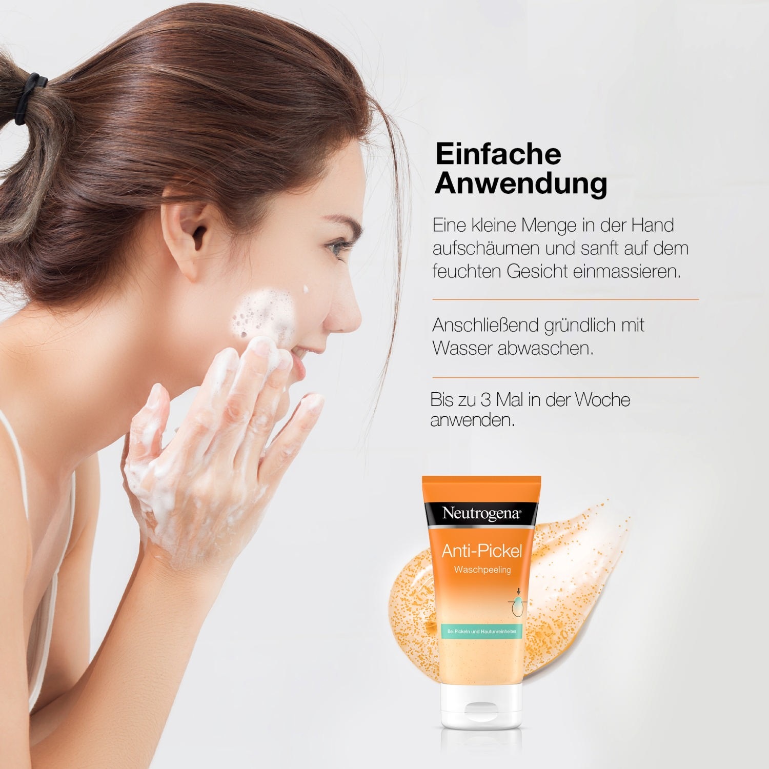 Anti-Pickel Waschpeeling