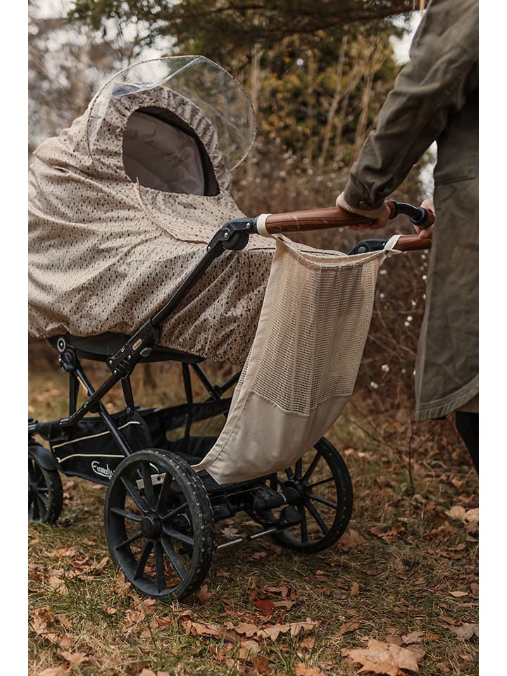 that's mine Kinderwagen-Regenverdeck in Braun/ Creme günstig kaufen onesize