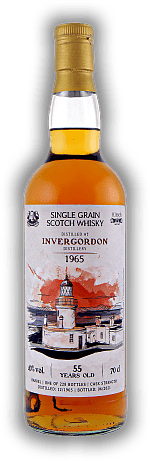 Invergordon Single Grain Scotch Whisky 55 Years 1965/2021 Wu Dram Clan & Kirsch Import Invergordon Single Grain Scotch Whisky 55 Years 1965/2021 Wu Dram Clan & Kirsch Import Der älteste Invergordon aller Zeiten. Jahrgang 65/21 - 0,7	 Liter - Vol 40%