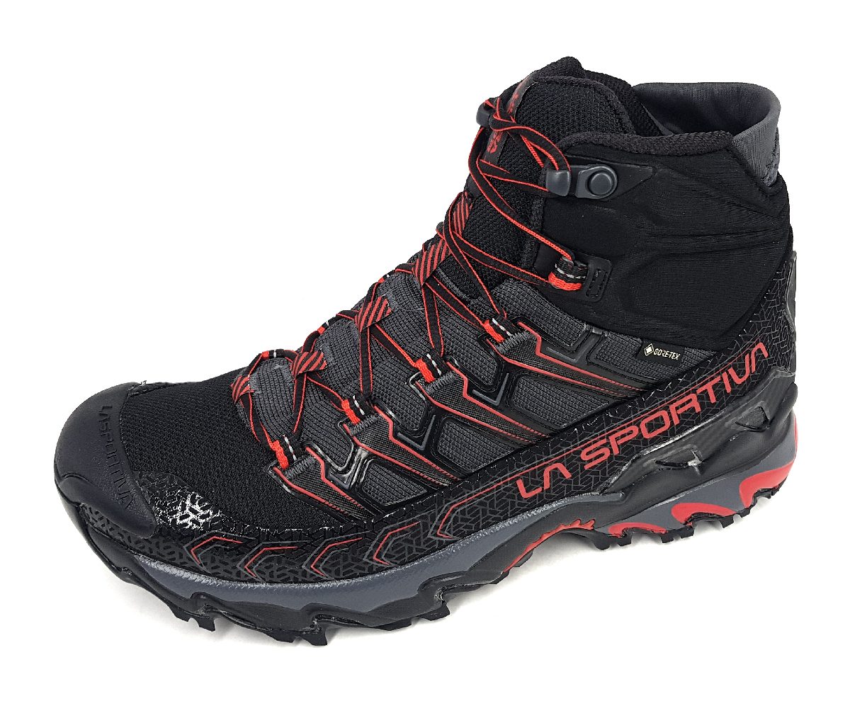 La Sportiva Ultra Raptor II Mid GTX 34B999314 Schwarz Black/ Goji