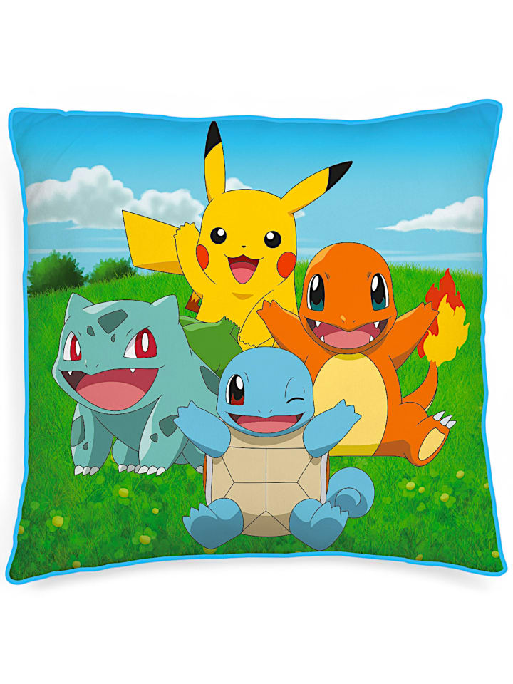 Pokémon Dekokissen Pokémon - (L) 40 cm x (B) 40 cm in Bunt günstig kaufen 40