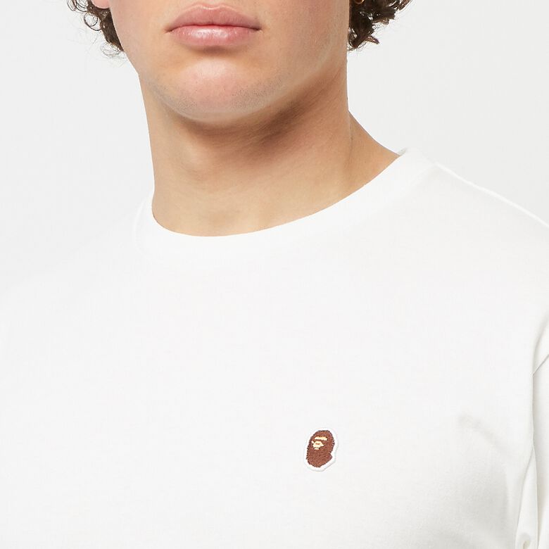A Bathing Ape Ape Head One Point Tee white