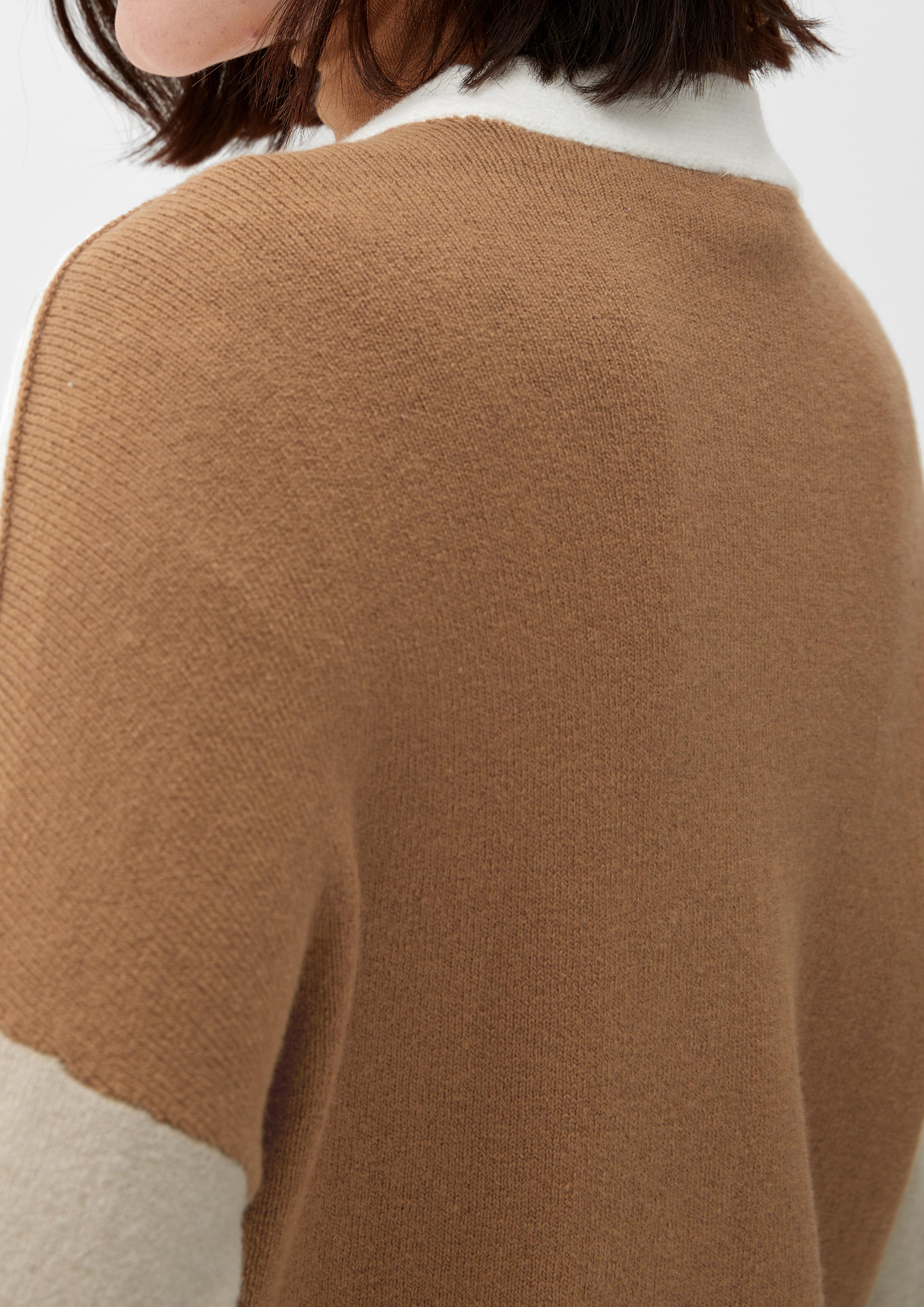 Strickjacke in Colour Blocking-Optik  2127211-02X8