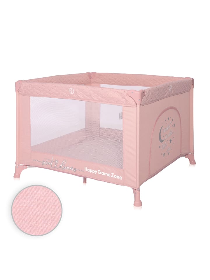 Lorelli Reiselaufstall Happy Game Zone in rosa günstig kaufen onesize