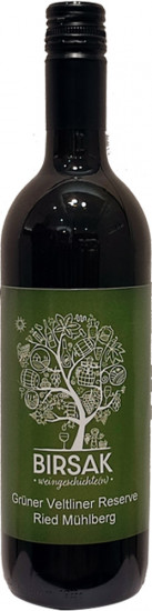 2021 Grüner Veltliner Ried Mühlberg Reserve trocken - Weinbau Birsak