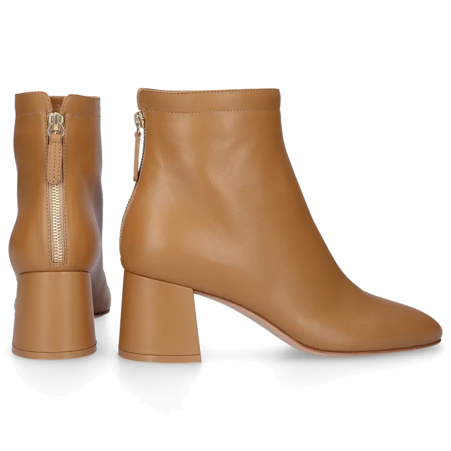 Gianvito Rossi - Klassische Stiefeletten HYDER 60 Glattleder - beige