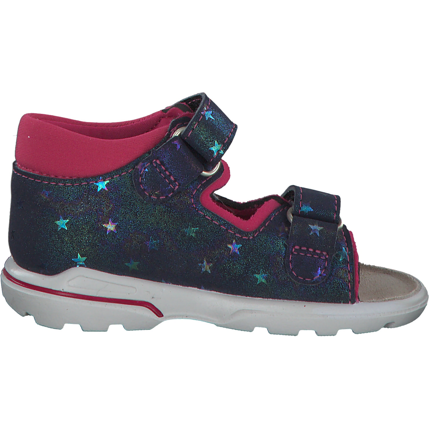 Ricosta Titu 3201702, Lauflernschuhe, Kinder, nautic/pink