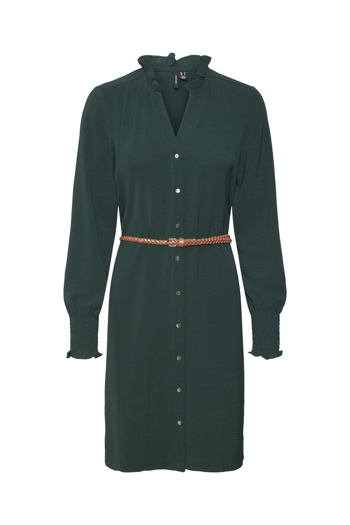 Vero Moda  Hemdblusenkleid VMVIBE LS ABK SHIRT DRESS EXC