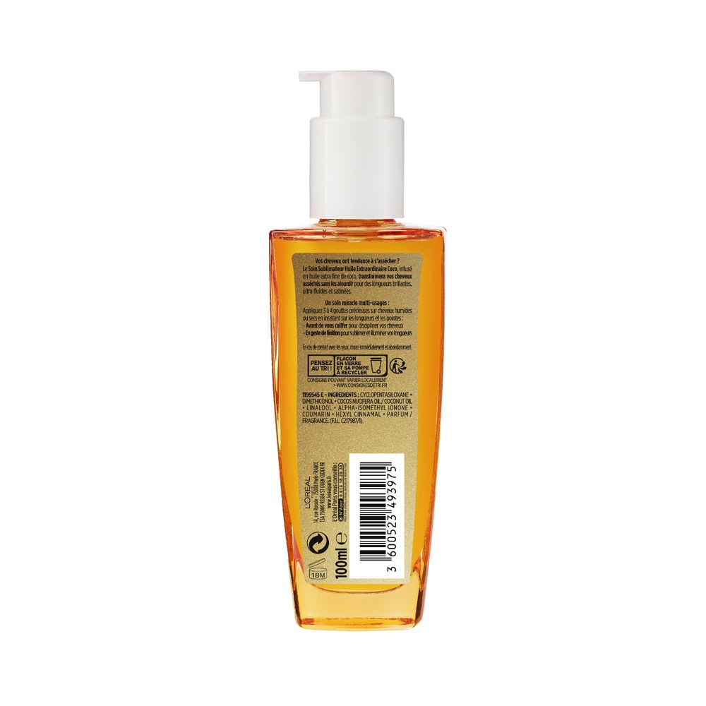 L'Oréal Paris Elseve Huile Extraordinaire Coco Soin huile extra fine de coco