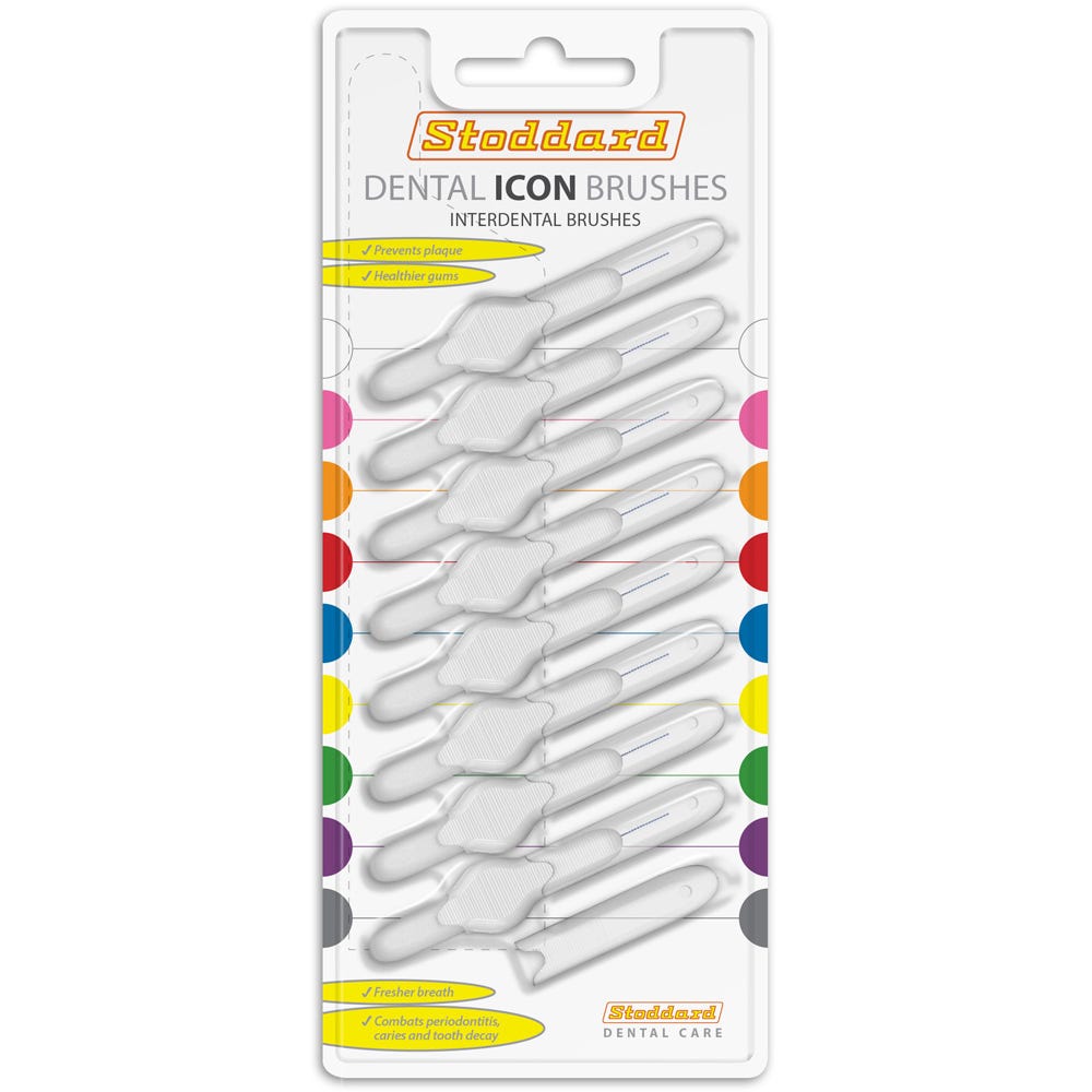 Prodent Interdentalbürste weiß 0,6 mm 8 Stk.