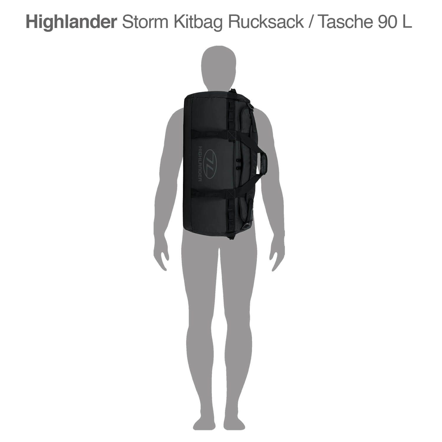 Storm Kitbag Rucksack / Tasche 90 Liter