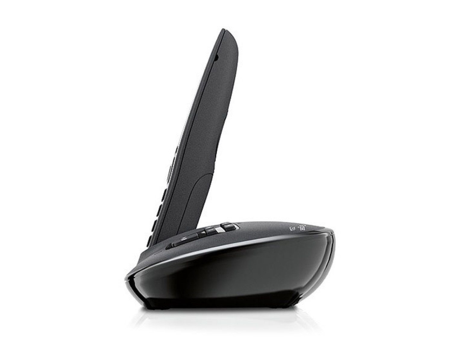 Gigaset C 530A Festnetztelefon (Mobilteile: 1, Freisprechen, Großes beleuchtetes TFT-Farbdisplay, Wecker, Kalender)