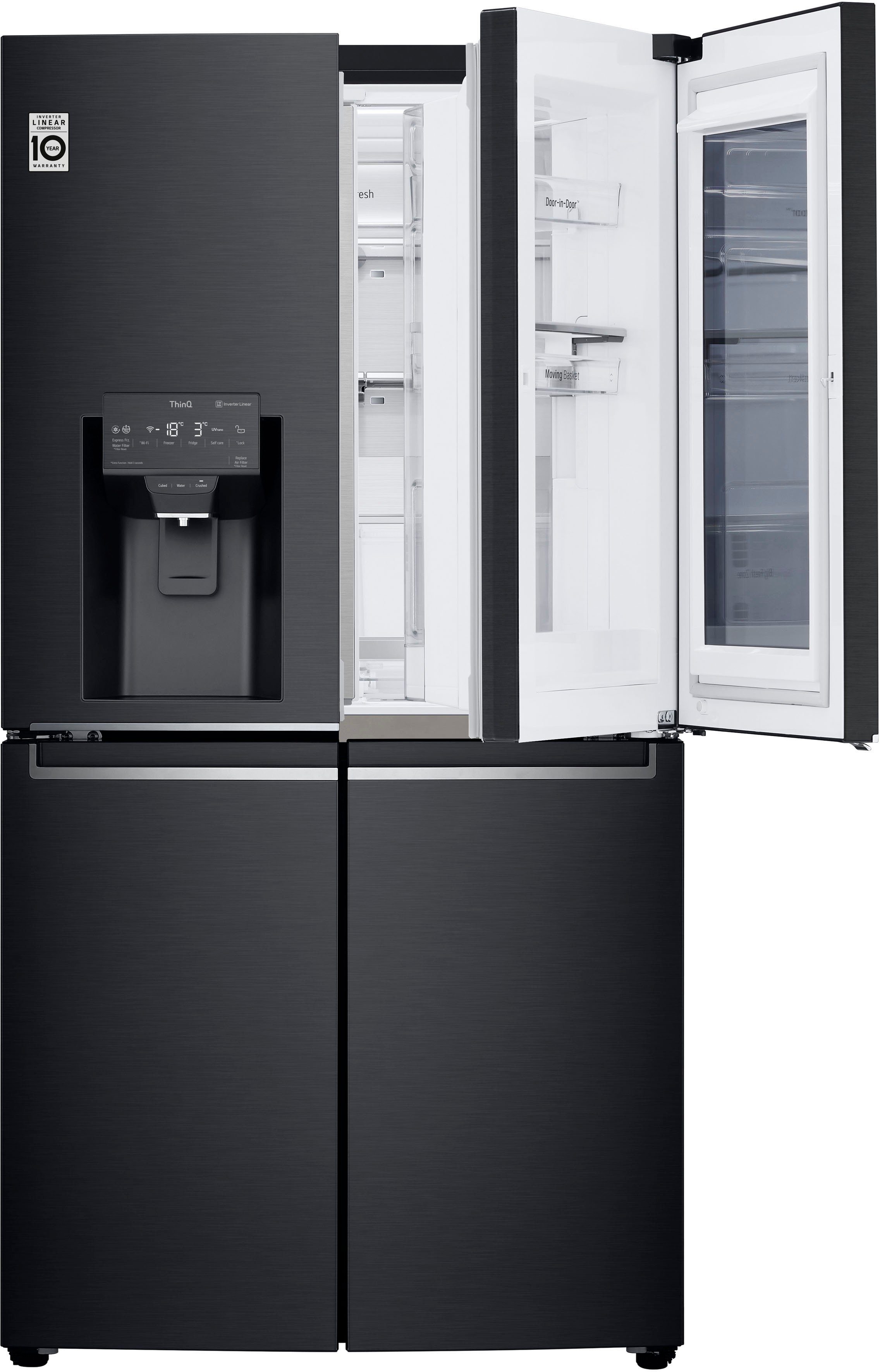 LG Multi Door GMX945MC9F, 179,3 cm hoch, 91,2 cm breit