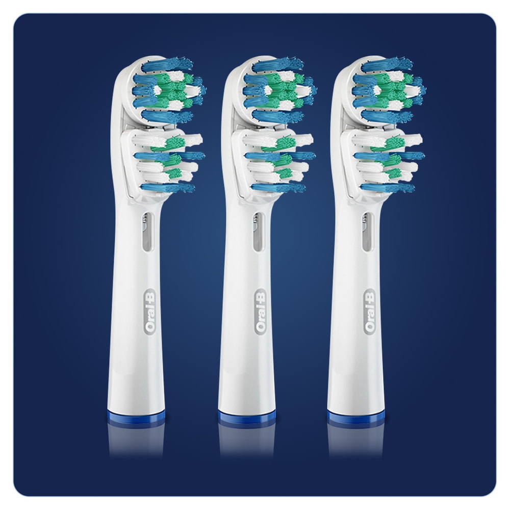oral-b Oral-B Dual Clean Brossettes x3 Brossettes De Rechange
