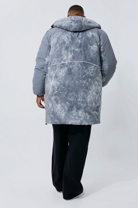 Plus Batik Ripstop Parka