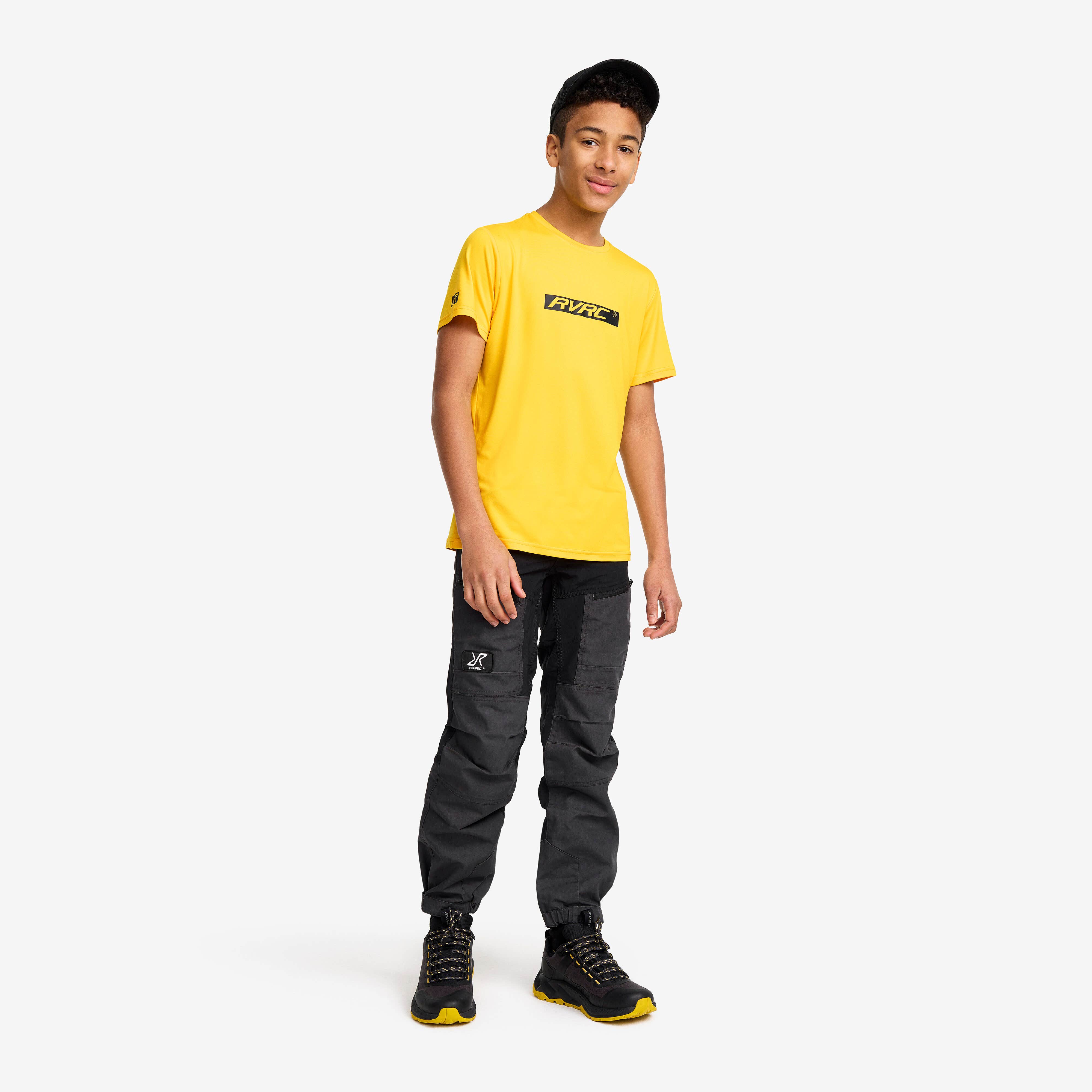 Backpacker Tee Teens Yellow