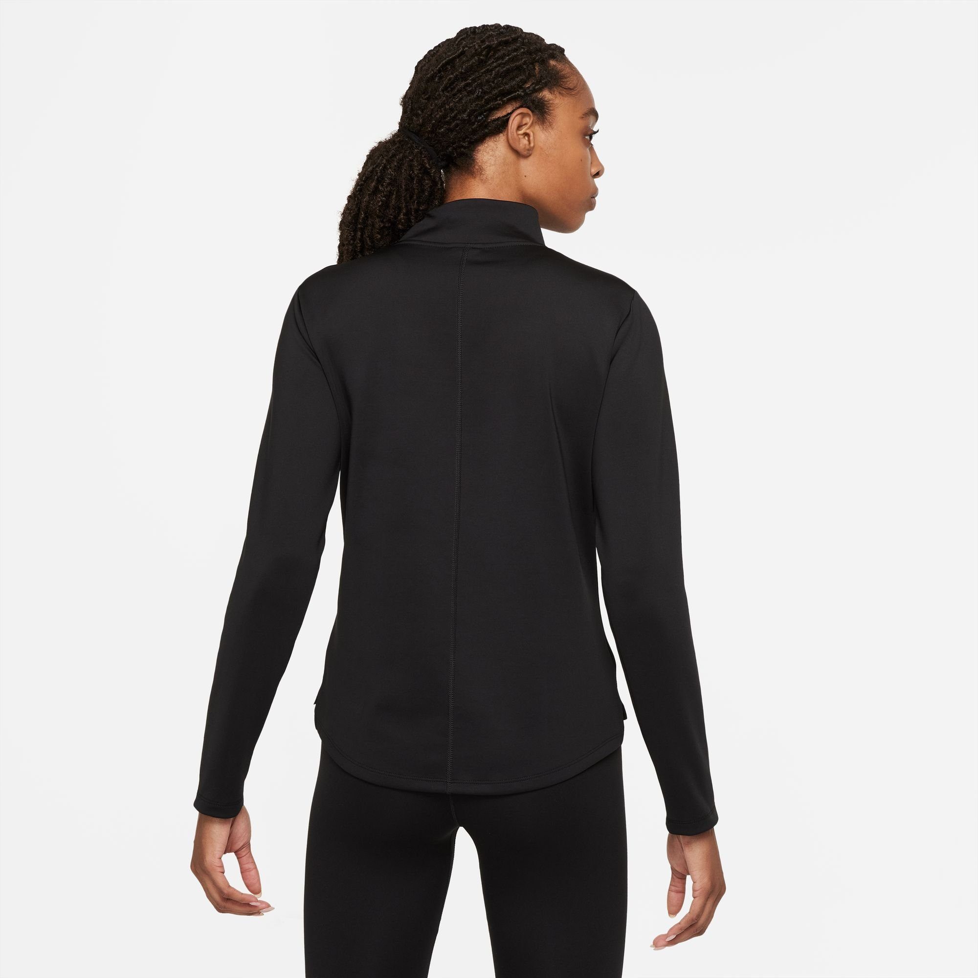 Nike Trainingsshirt THERMA-FIT ONE WOMEN'S LONG-SLEEVE 1/-ZIP TOP