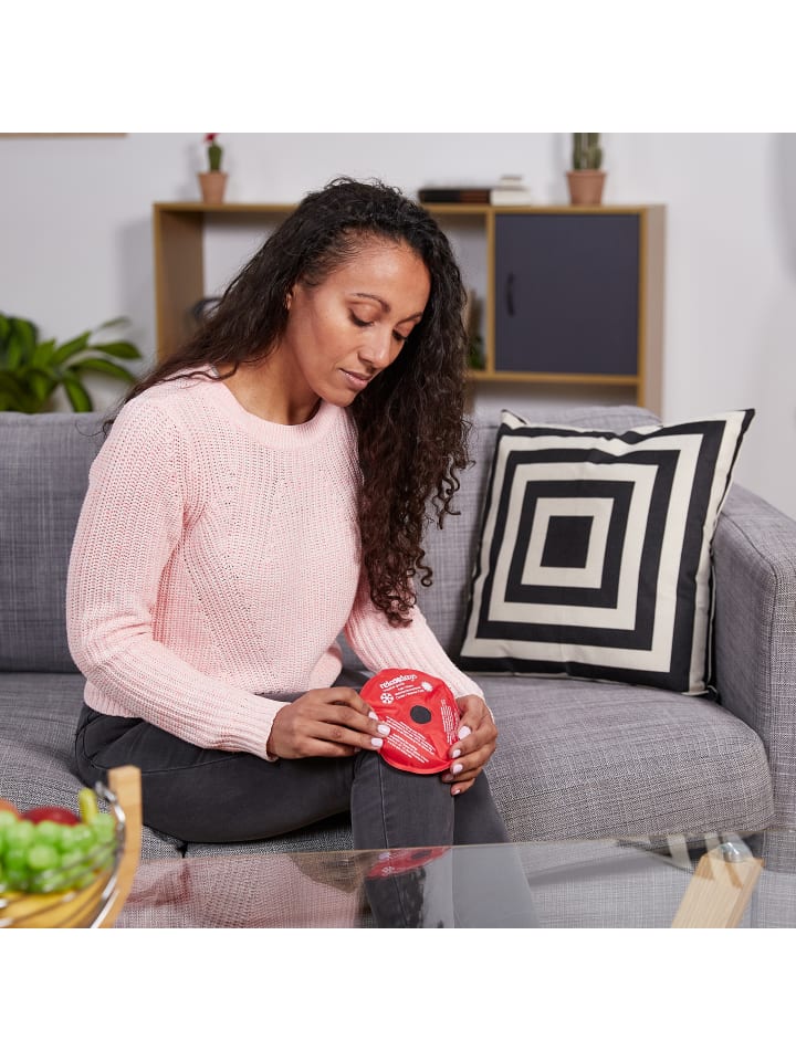 relaxdays 4 x Knie-Kühlpads in Rot günstig kaufen onesize