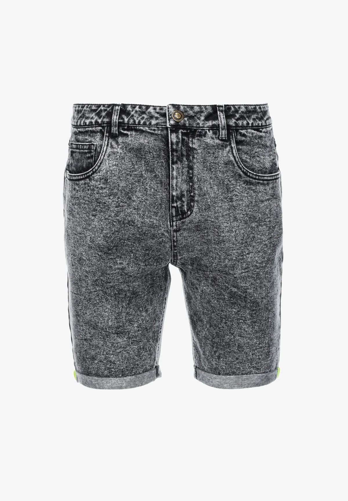 Pantalones cortos de mezclilla ombré