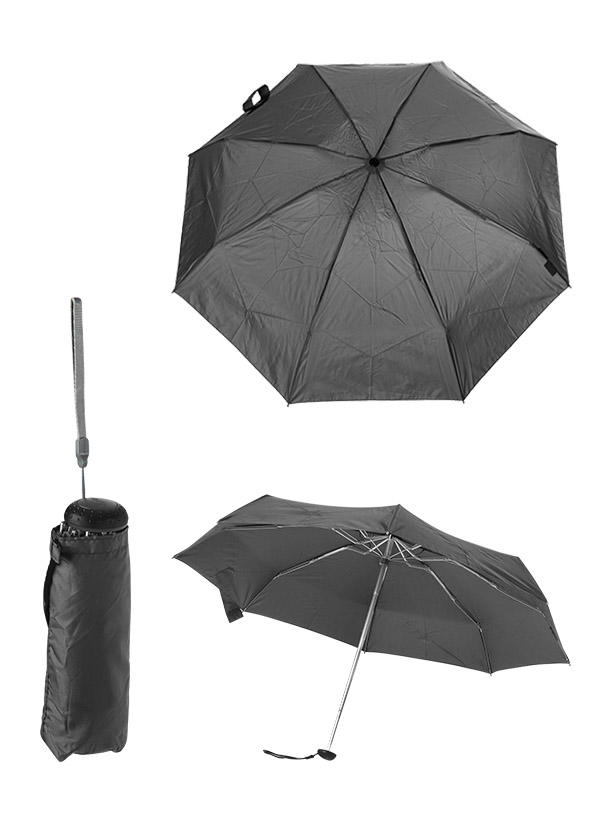 Knirps, Regenschirm, Manuell, dunkelgrau