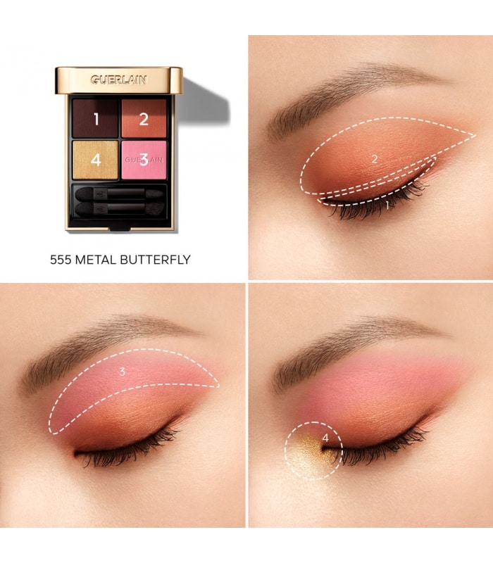 Guerlain-OMBRES G-Ombres à paupières 4 couleurs