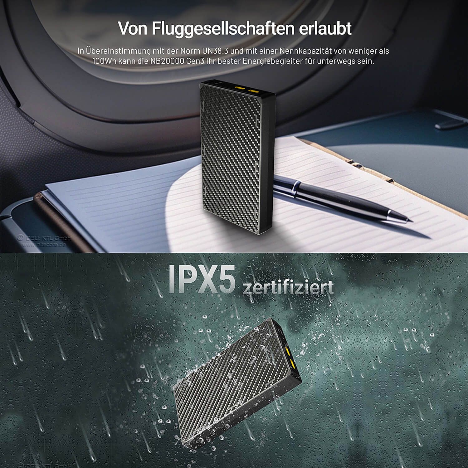 Powerbank NB20000 Gen3 - 20000mAh