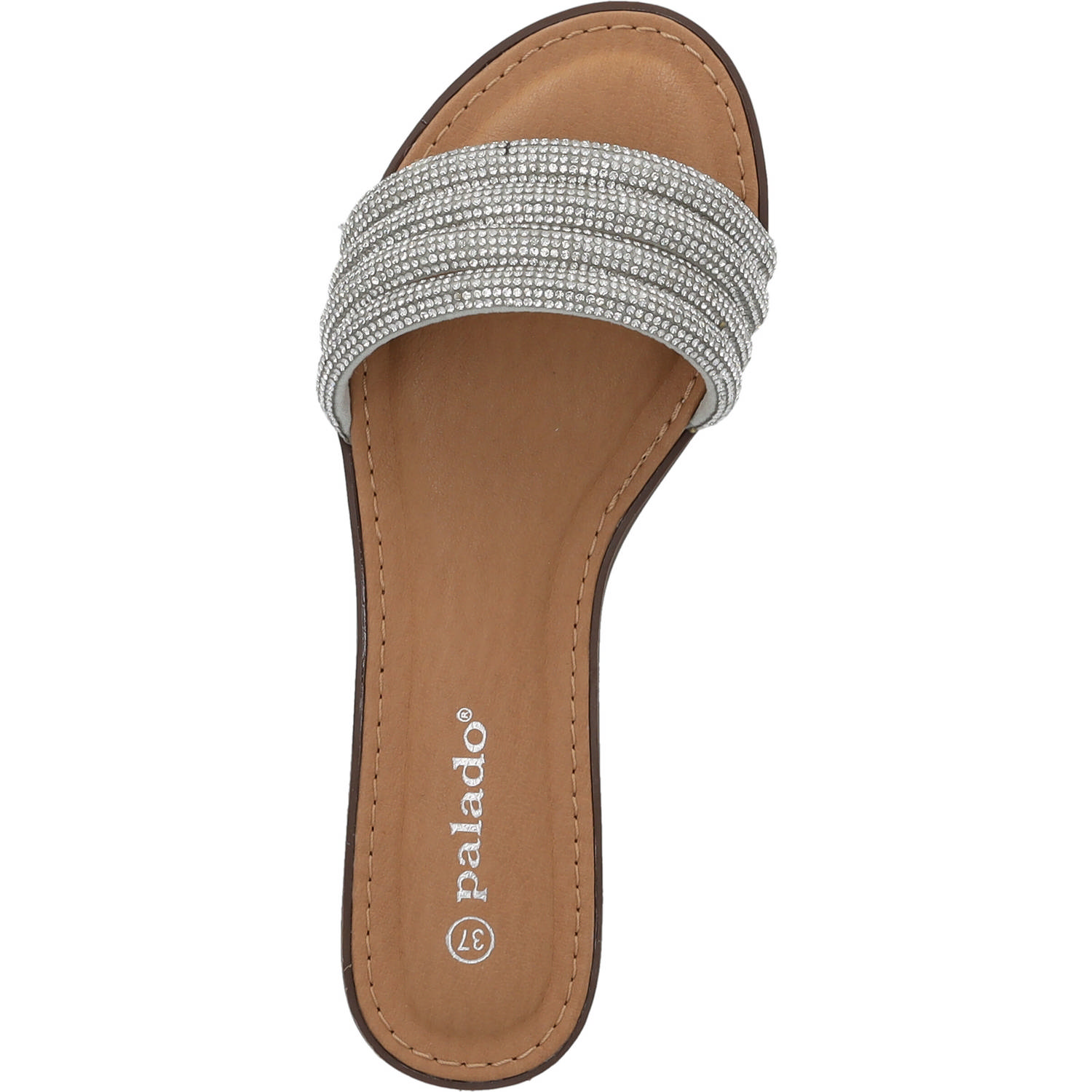 Palado Jeemi, Pantoletten & Badeschuhe, Damen, Silber Strass