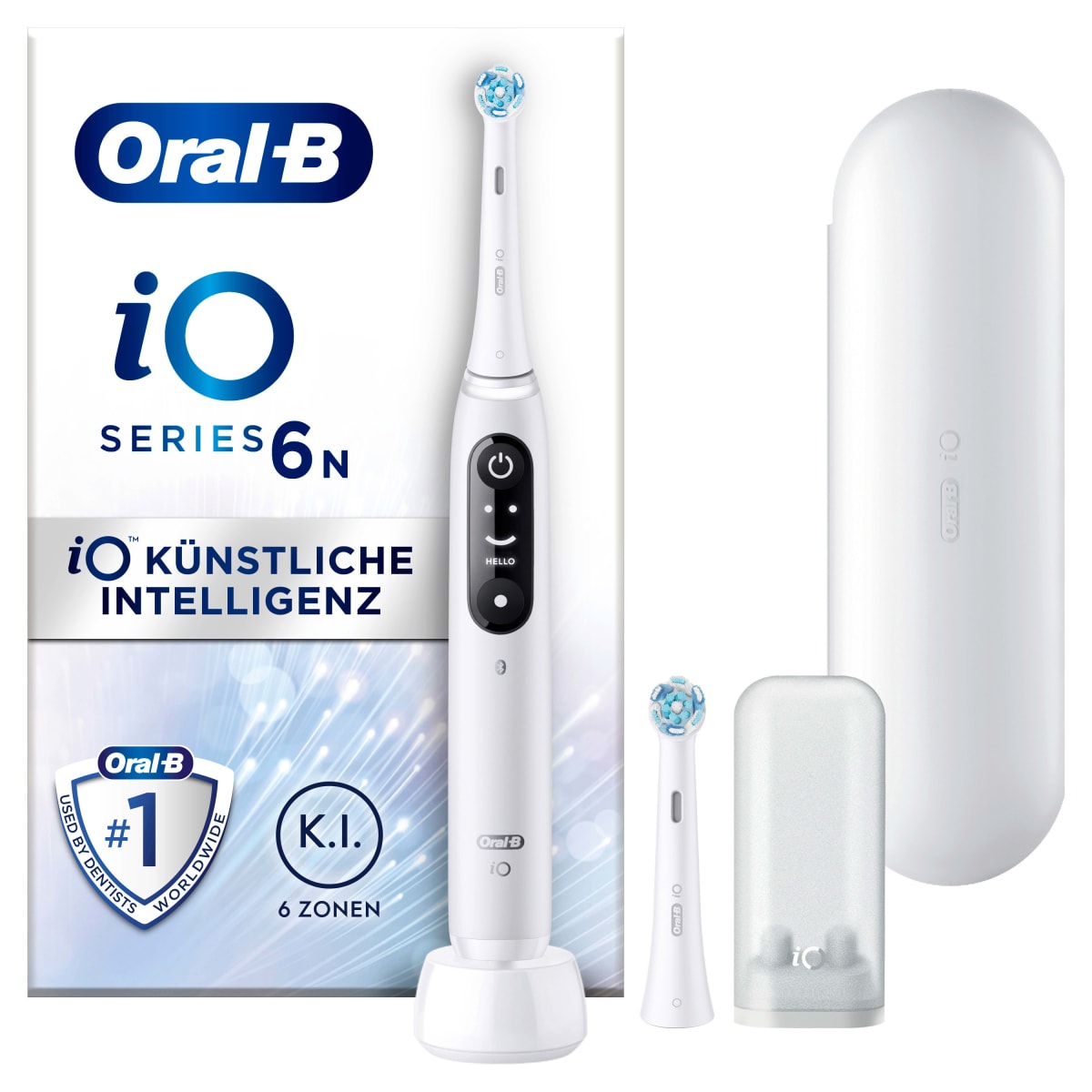 Elektrische Zahnbürste iO Series 6 White, 1 St