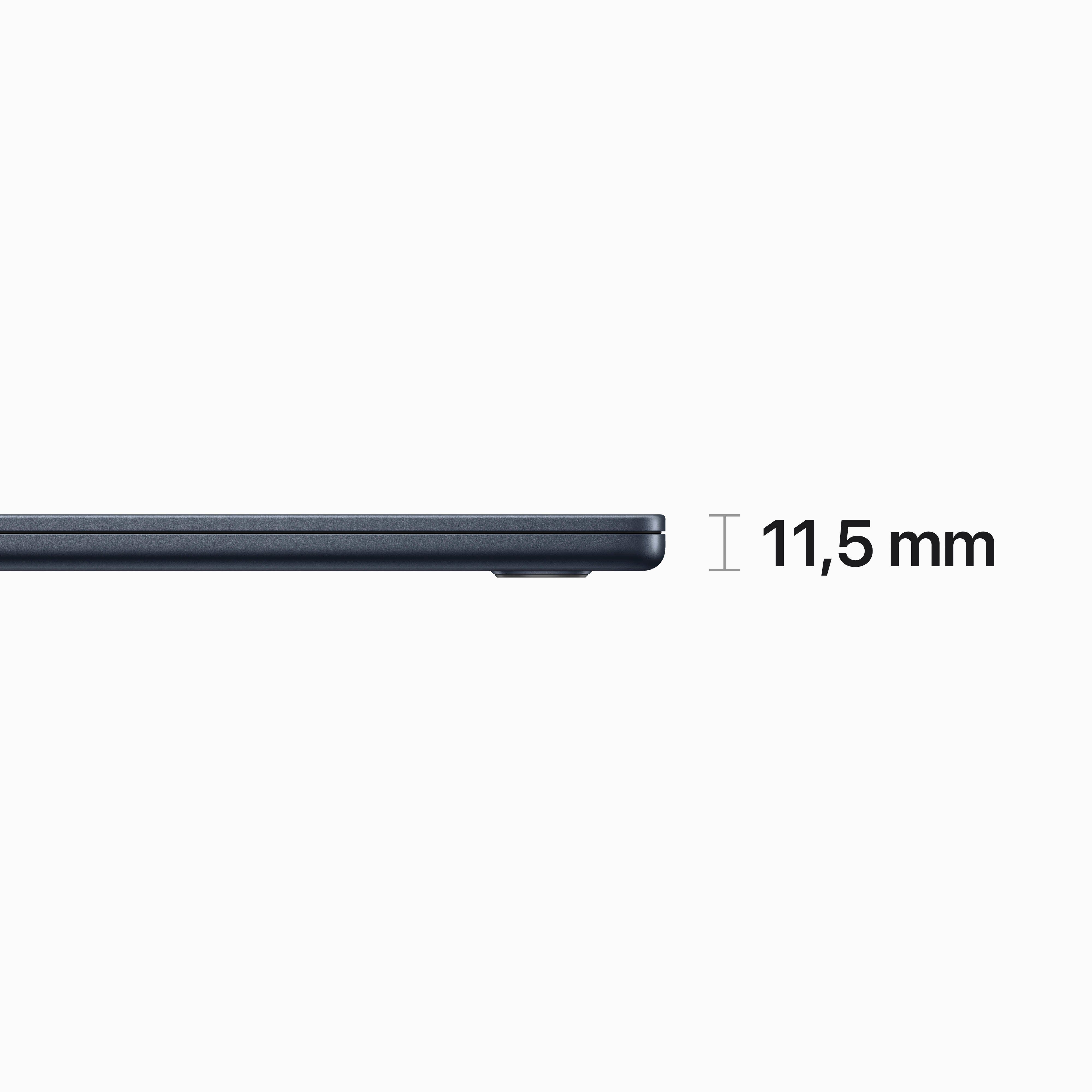 Apple MacBook Air Notebook (38,91 cm/15,3 Zoll, Apple M2 M2, 10-Core GPU, 2000 GB SSD)