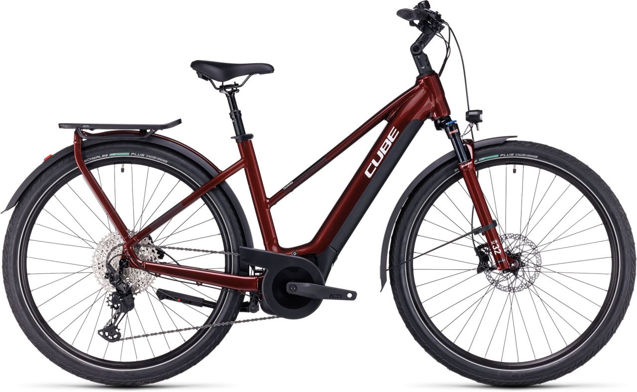 Cube Touring Hybrid EXC 625 Lady red´n´white kaufen | Bike-Discount