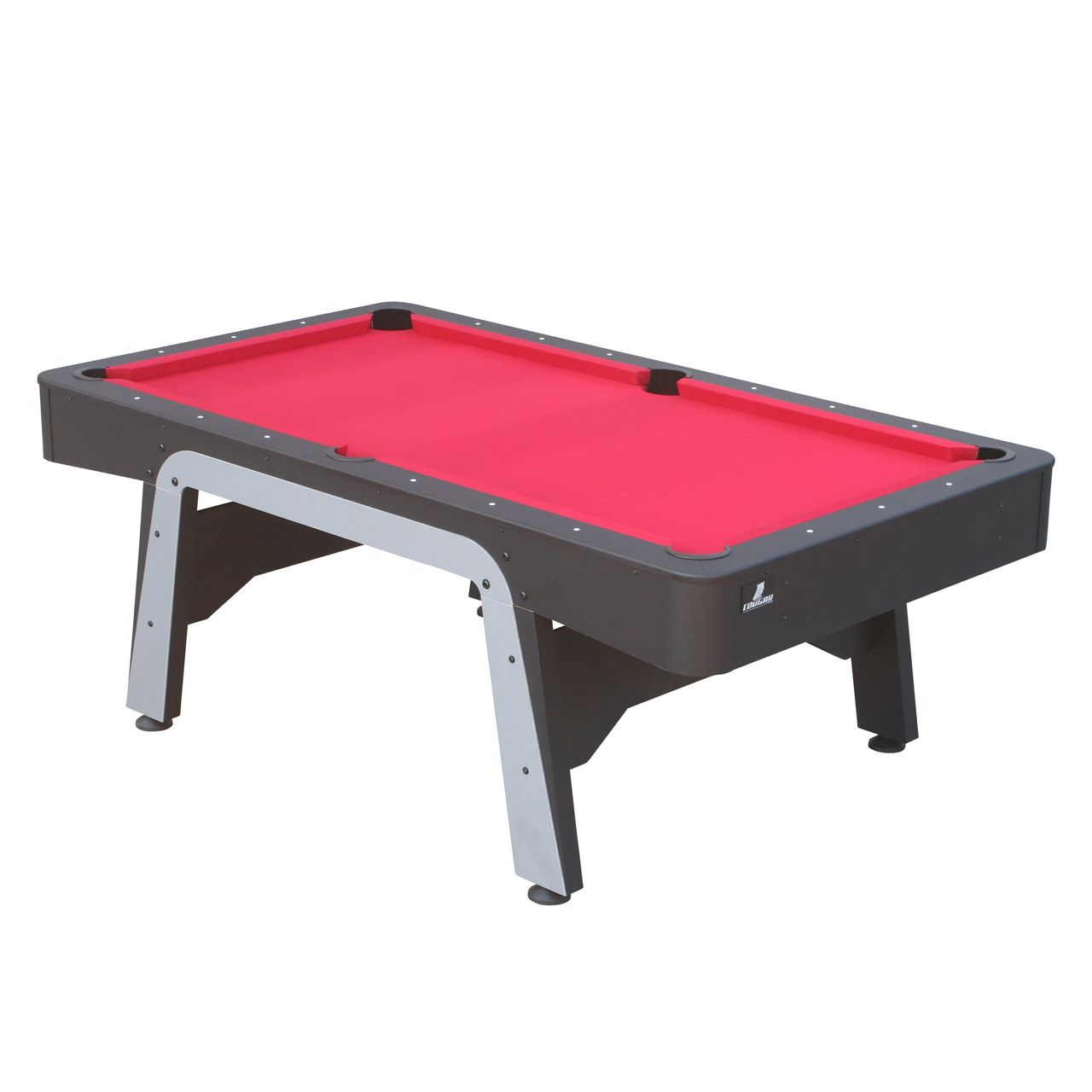 Cougar Arch Pro Billardtisch Schwarz/Rot