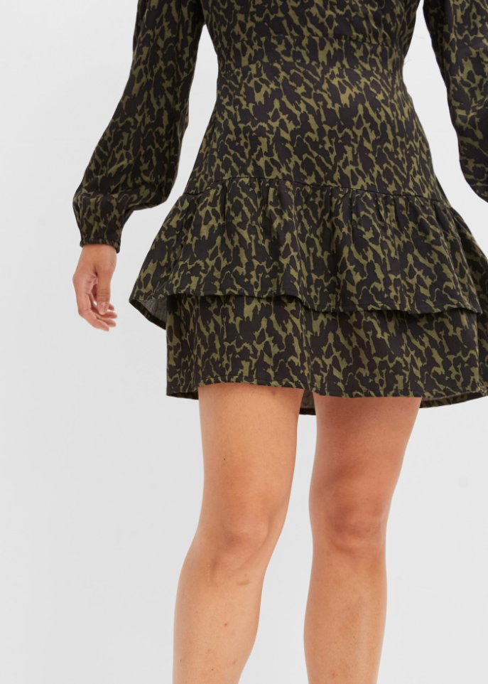 Satin-Kleid aus nachhaltiger Viskose