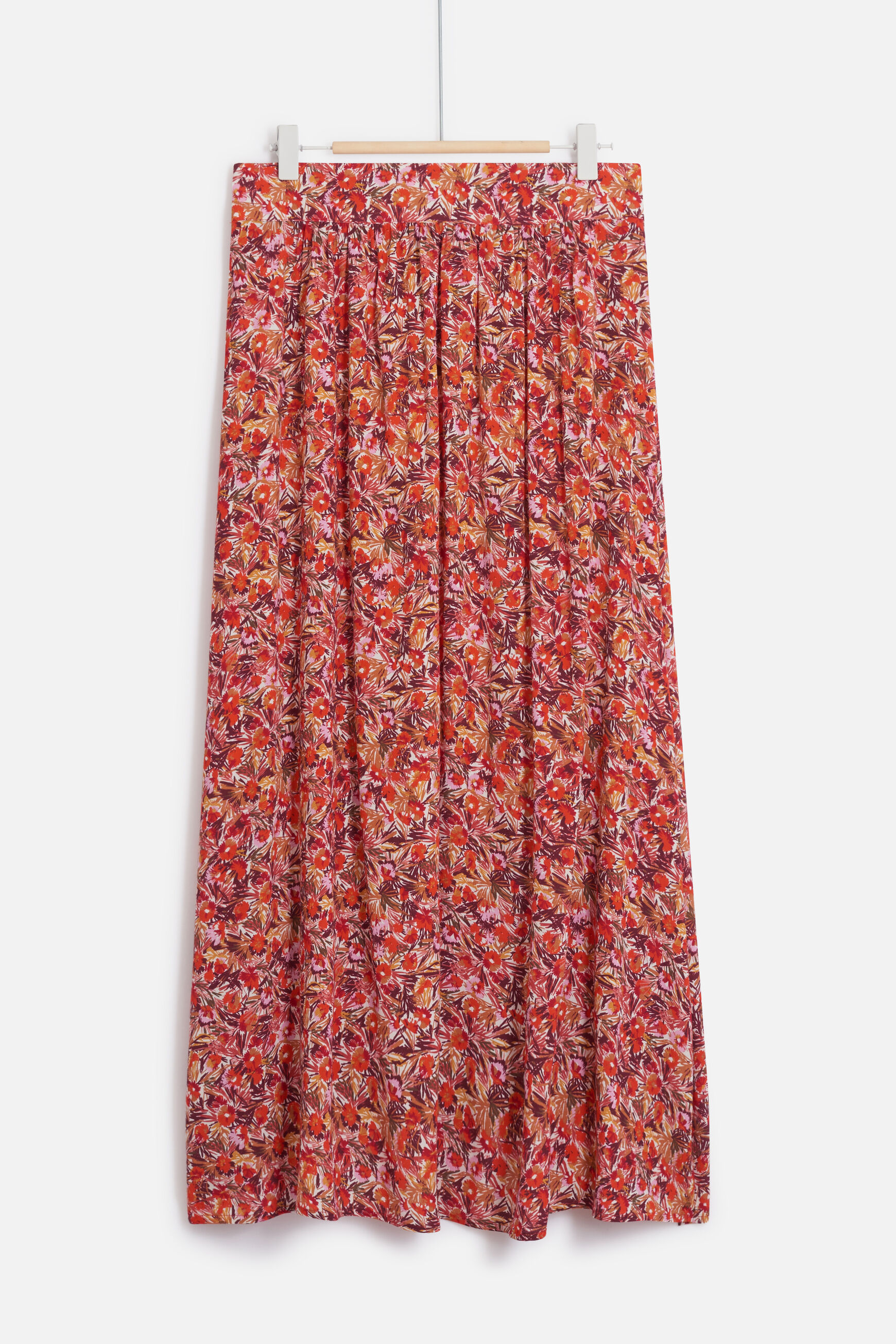 jupe june orange femme