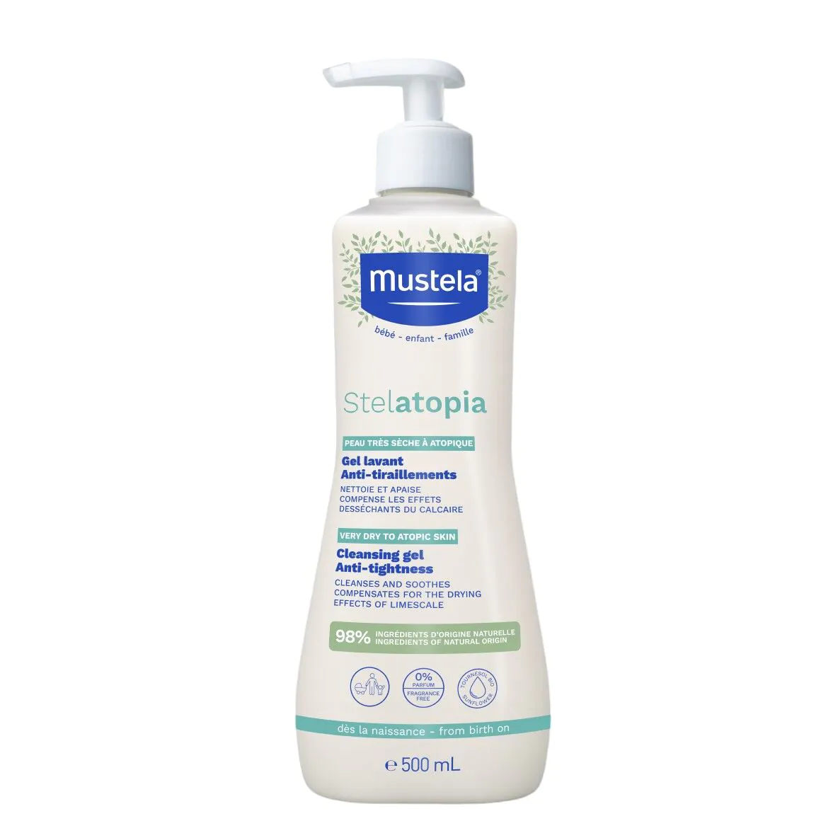 Mustela Stelatopia gel za pranje rublja