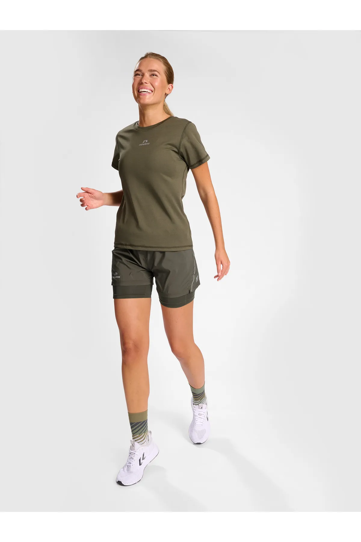 NEWLİNE  nwlPACE 2IN1 SHORTS DAMEN