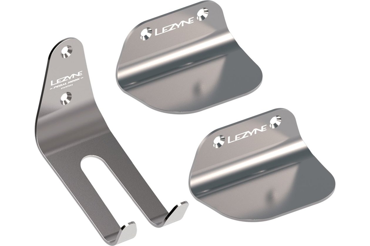 Lezyne Pedal Hook Stainless Fahrrad Wandhalterung