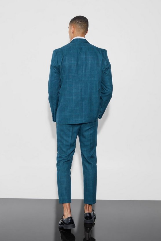 Kastiger karierter Oversize Blazer