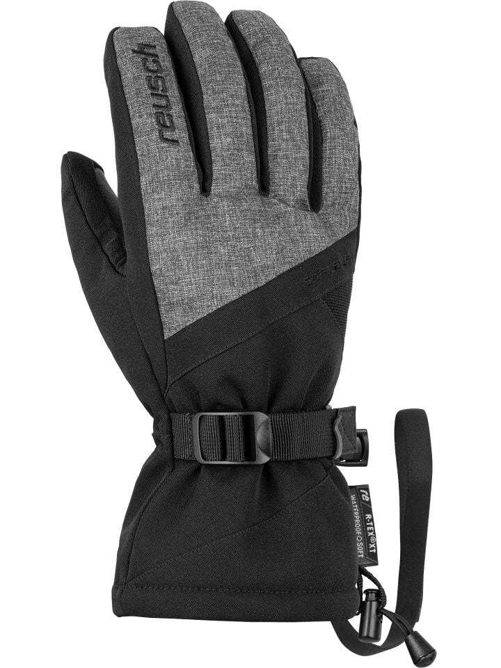 Reusch Fingerhandschuh Outset R-TEX XT in black/black melange günstig kaufen