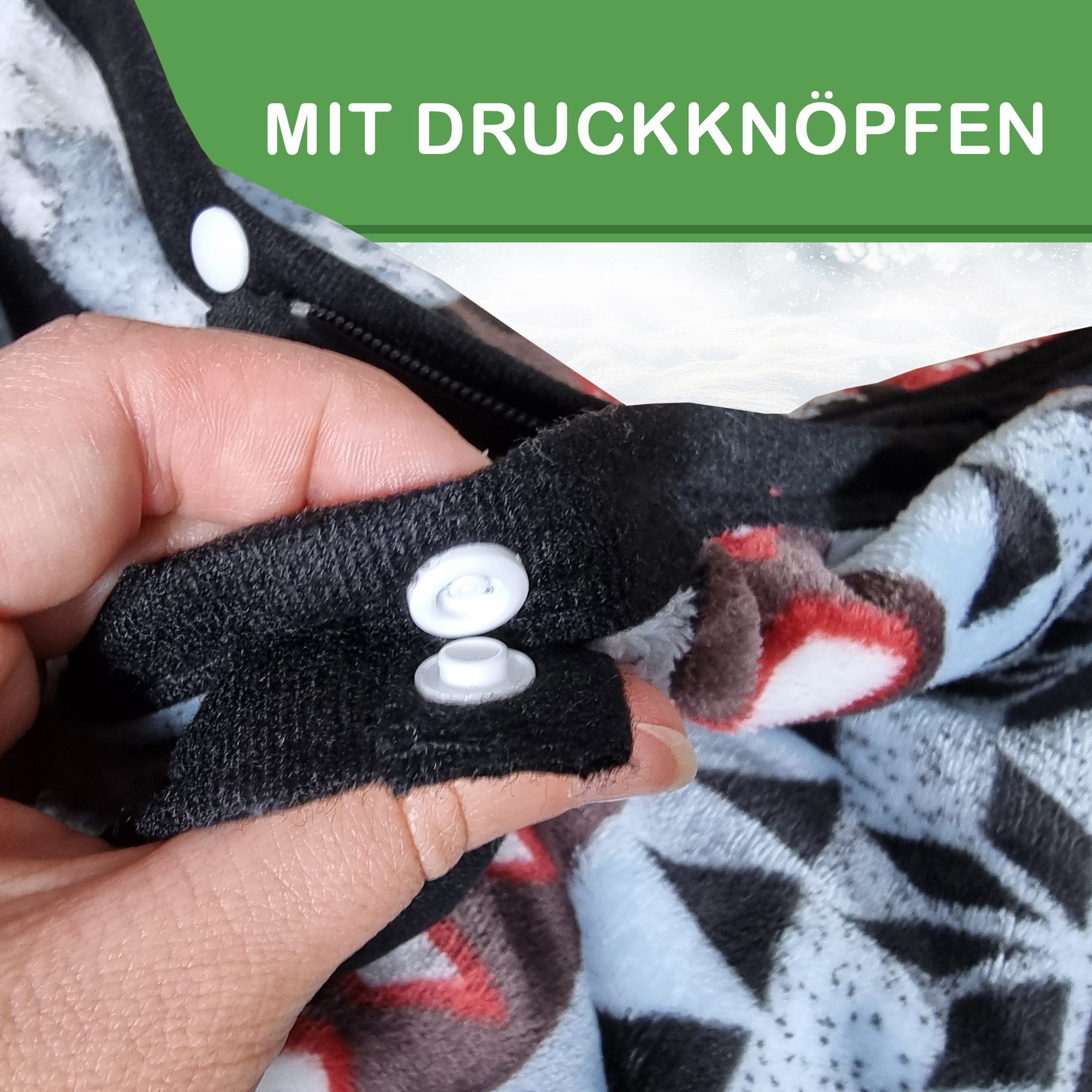 Wohndecke Kuscheldecke mit Ärmeln für Erwachsene & Kinder Ärmeldecke, DILUMA, TV Decke mit Ärmeln & Reißverschluss Kuschelweich, Warm