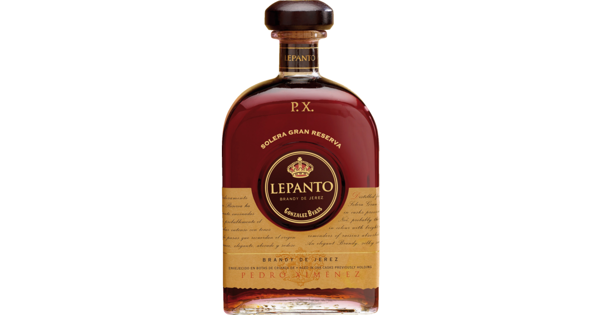 Lepanto Solera Gran Reserva P.X. Brandy de Jerez
