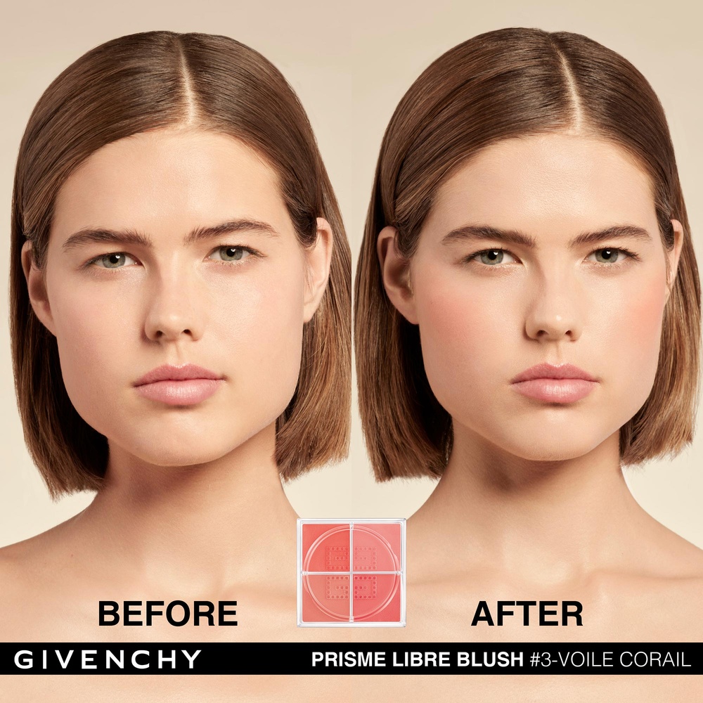 Givenchy Prisme Libre Blush Le premier Blush Poudre Libre 4 couleurs