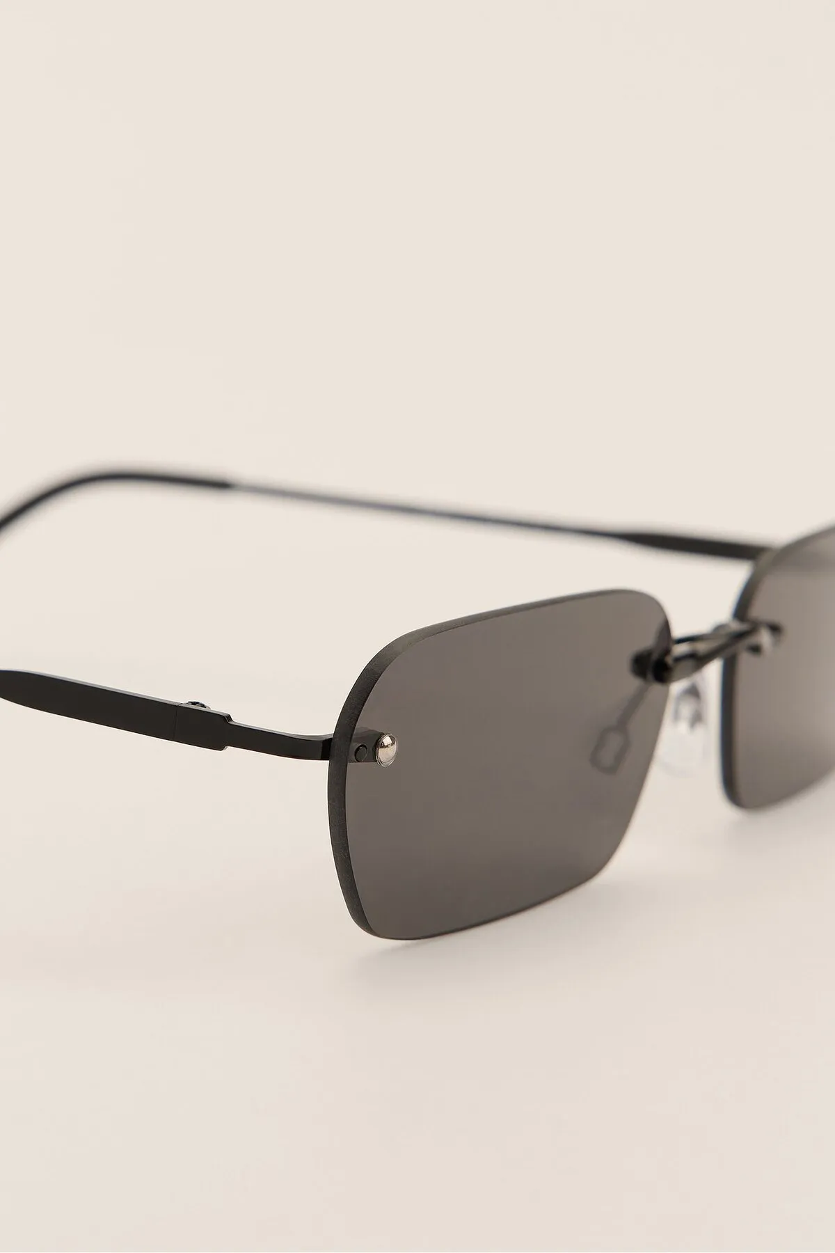 NA-KD Accessories  Brillen-Accessoire - Schwarz - Retro