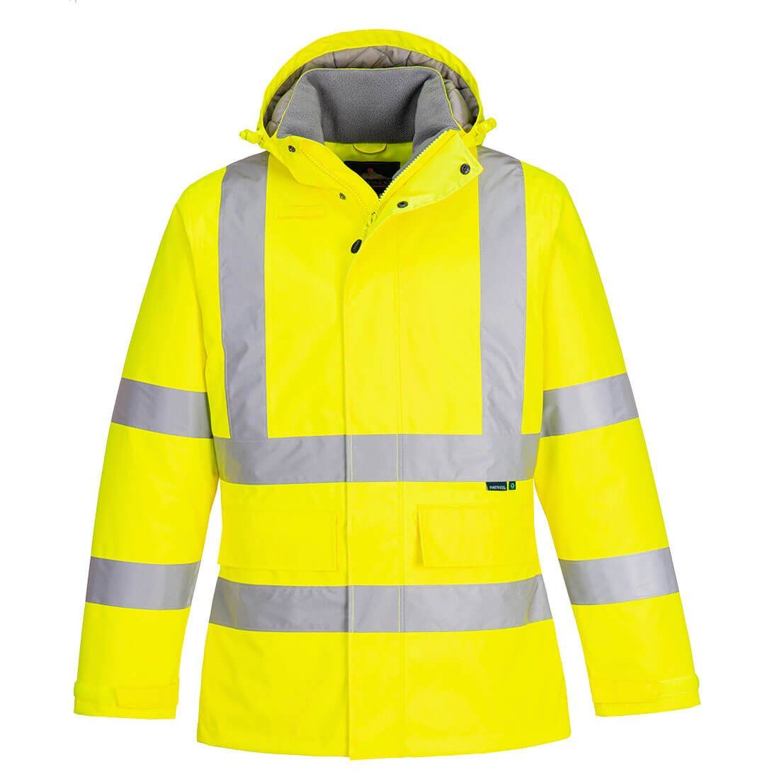 Portwest Arbeitsjacke Hi-Vis Winterjacke Warnschutz