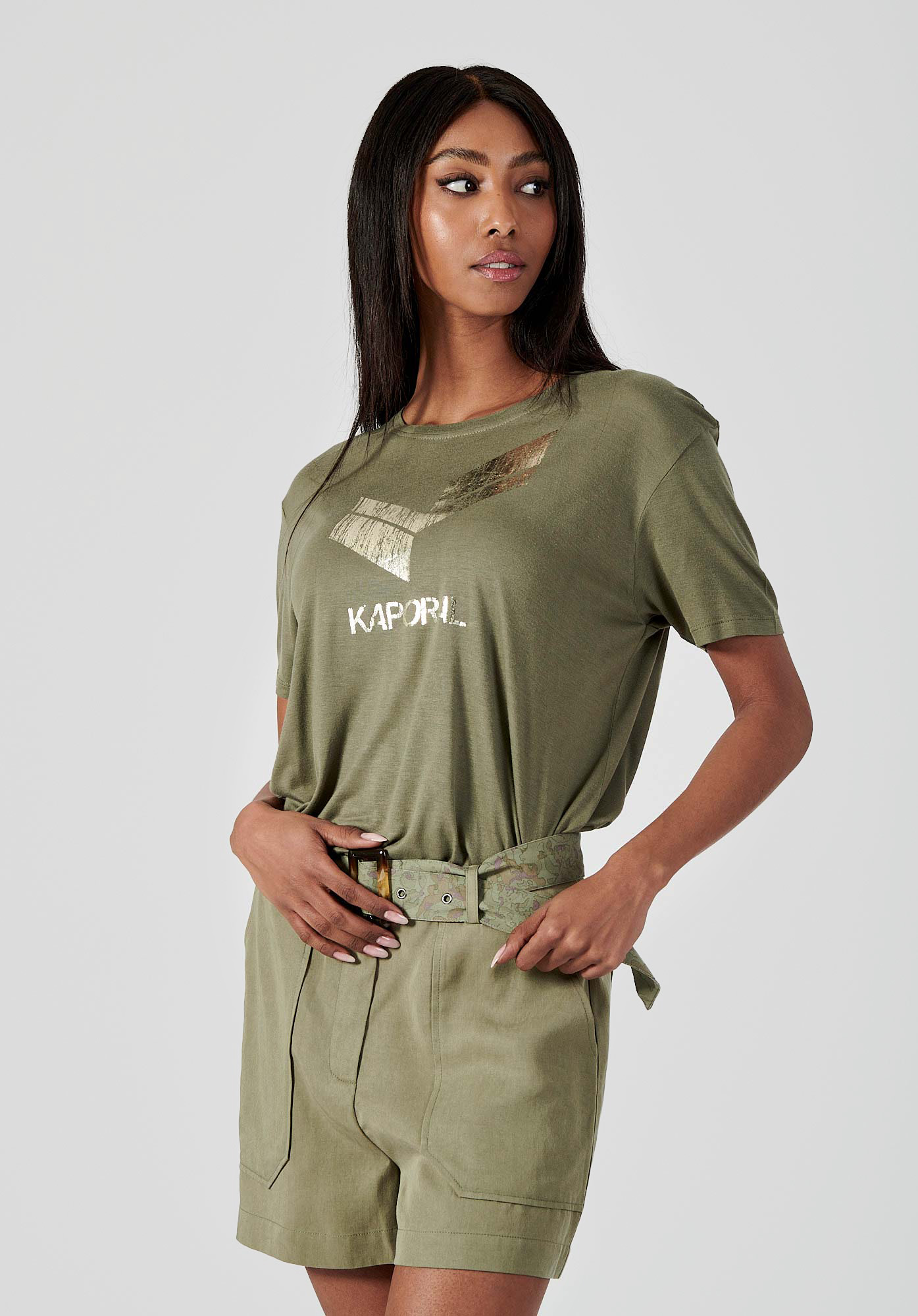 FRANK  T-shirt kaki Femme