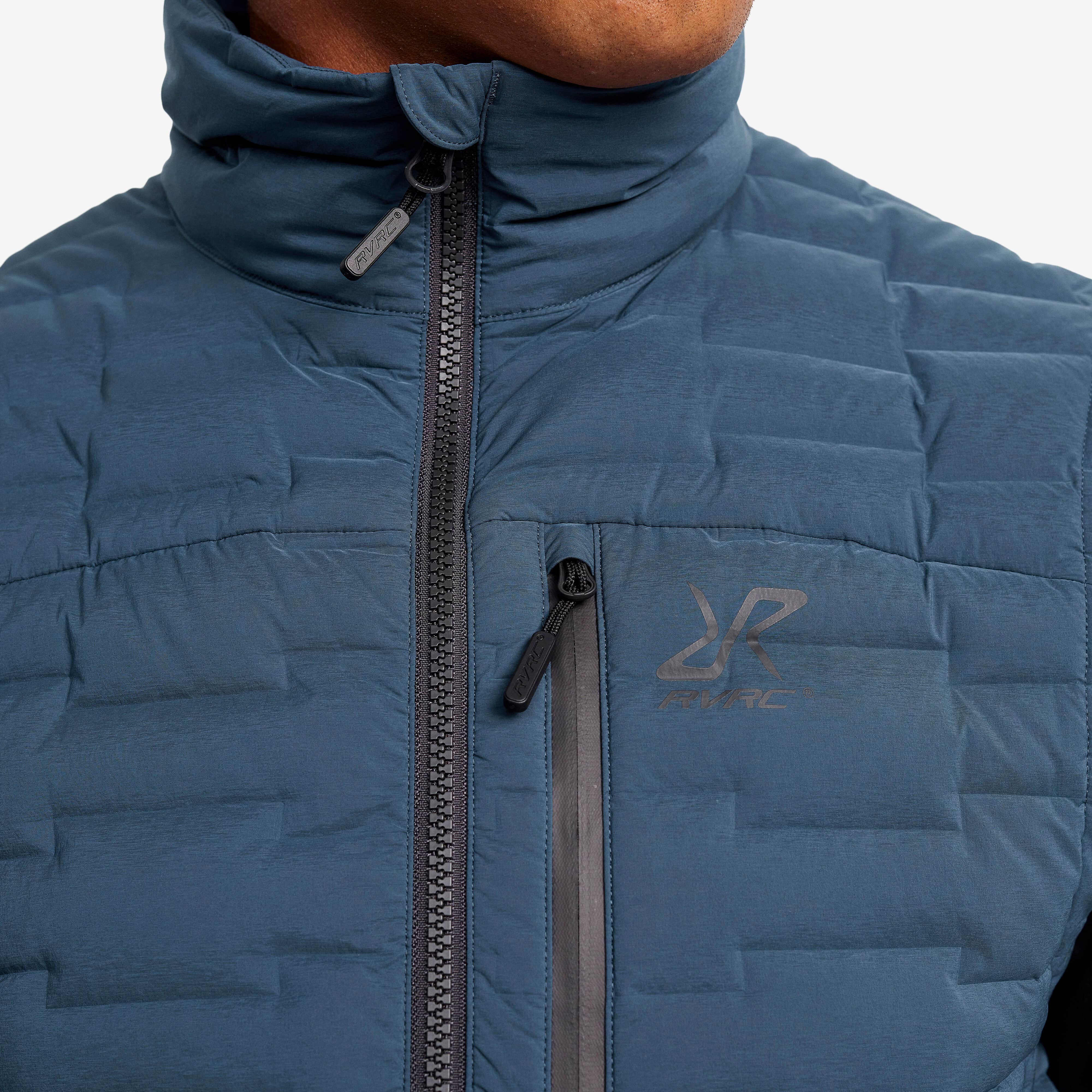 Flex Stretch Down Vest Homme Moonlit Ocean
